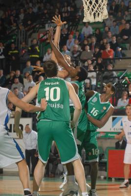 TREVISO 21  02 2007 CHAMPIONS LEAGUE  2006-2007 BENETTON BASKET - DINAMO MOSCA