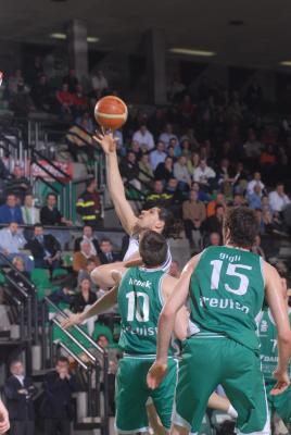TREVISO 21  02 2007 CHAMPIONS LEAGUE  2006-2007 BENETTON BASKET - DINAMO MOSCA