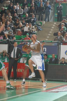 TREVISO 21  02 2007 CHAMPIONS LEAGUE  2006-2007 BENETTON BASKET - DINAMO MOSCA