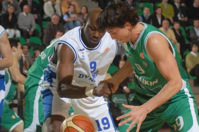 TREVISO 21  02 2007 CHAMPIONS LEAGUE  2006-2007 BENETTON BASKET - DINAMO MOSCA