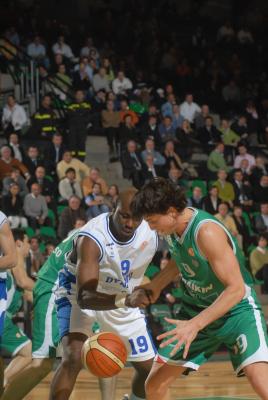 TREVISO 21  02 2007 CHAMPIONS LEAGUE  2006-2007 BENETTON BASKET - DINAMO MOSCA