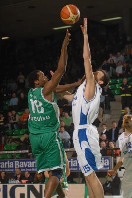 TREVISO 21  02 2007 CHAMPIONS LEAGUE  2006-2007 BENETTON BASKET - DINAMO MOSCA