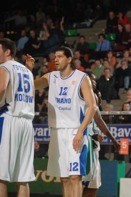 TREVISO 21  02 2007 CHAMPIONS LEAGUE  2006-2007 BENETTON BASKET - DINAMO MOSCA