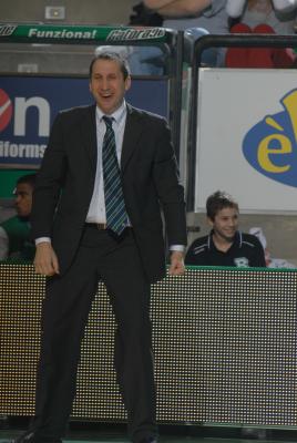 TREVISO 21  02 2007 CHAMPIONS LEAGUE  2006-2007 BENETTON BASKET - DINAMO MOSCA