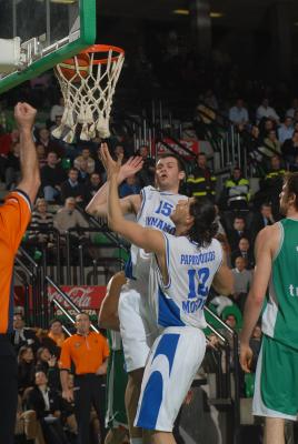TREVISO 21  02 2007 CHAMPIONS LEAGUE  2006-2007 BENETTON BASKET - DINAMO MOSCA