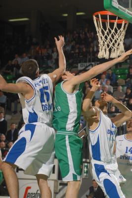 TREVISO 21  02 2007 CHAMPIONS LEAGUE  2006-2007 BENETTON BASKET - DINAMO MOSCA