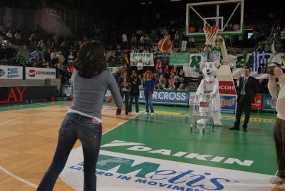 TREVISO 01 04 2007 LBA, CAMPIONATO 2006-2007 BENETTON BASKET - ROMA