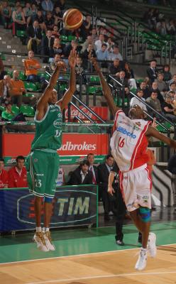 TREVISO 11 10 2007 LBA, CAMPIONATO 2007-2008 BENETTON BASKET - VARESE