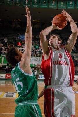 TREVISO 20 11 2007 CHAMPIONS LEAGUE  2007-2008 BENETTON BASKET - PBC LUKOIL