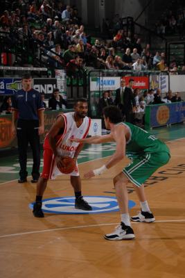 TREVISO 20 11 2007 CHAMPIONS LEAGUE  2007-2008 BENETTON BASKET - PBC LUKOIL