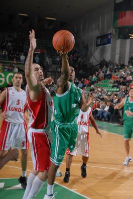 TREVISO 20 11 2007 CHAMPIONS LEAGUE  2007-2008 BENETTON BASKET - PBC LUKOIL