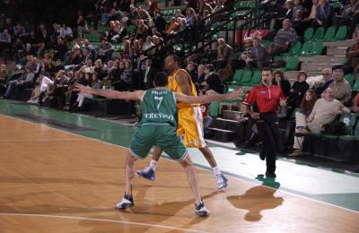 TREVISO 04 12 2007 CHAMPIONS LEAGUE  2007-2008 BENETTON BASKET - ASK RIGA