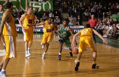 TREVISO 04 12 2007 CHAMPIONS LEAGUE  2007-2008 BENETTON BASKET - ASK RIGA
