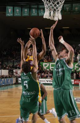 TREVISO 04 12 2007 CHAMPIONS LEAGUE  2007-2008 BENETTON BASKET - ASK RIGA