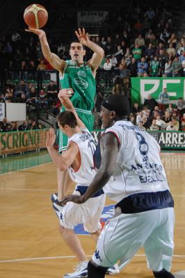 TREVISO 27 12 2007 LBA, CAMPIONATO 2007-2008 BENETTON BASKET -ANGELICO BIELLA