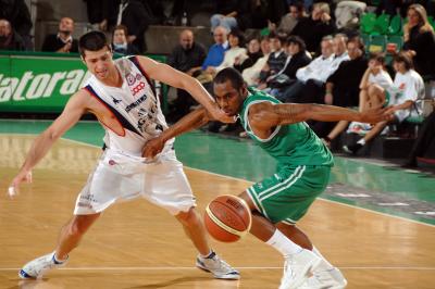 TREVISO 27 12 2007 LBA, CAMPIONATO 2007-2008 BENETTON BASKET -ANGELICO BIELLA