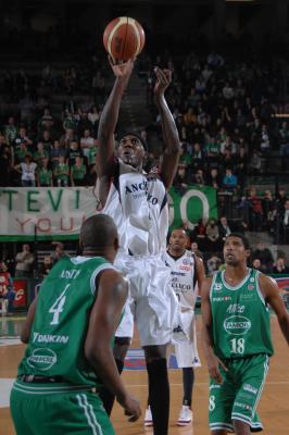 TREVISO 27 12 2007 LBA, CAMPIONATO 2007-2008 BENETTON BASKET -ANGELICO BIELLA