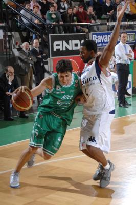 TREVISO 27 12 2007 LBA, CAMPIONATO 2007-2008 BENETTON BASKET -ANGELICO BIELLA