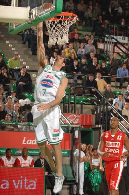 TREVISO 12 01 2008 LBA, CAMPIONATO 2007-2008 BENETTON BASKET - SCAVOLINI PESARO