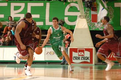 TREVISO 15 01 2008CHAMPIONS LEAGUE  2007-2008 BENETTON BASKET - DRAGONS