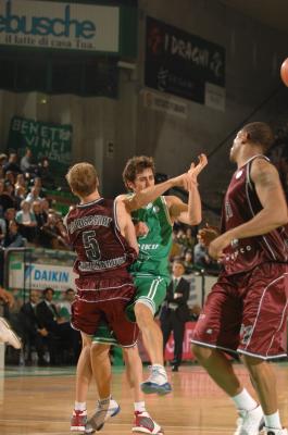 TREVISO 15 01 2008CHAMPIONS LEAGUE  2007-2008 BENETTON BASKET - DRAGONS