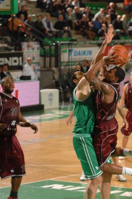 TREVISO 15 01 2008CHAMPIONS LEAGUE  2007-2008 BENETTON BASKET - DRAGONS