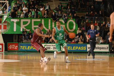 TREVISO 15 01 2008CHAMPIONS LEAGUE  2007-2008 BENETTON BASKET - DRAGONS