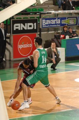 TREVISO 15 01 2008CHAMPIONS LEAGUE  2007-2008 BENETTON BASKET - DRAGONS