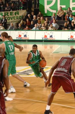TREVISO 15 01 2008CHAMPIONS LEAGUE  2007-2008 BENETTON BASKET - DRAGONS