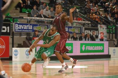 TREVISO 15 01 2008CHAMPIONS LEAGUE  2007-2008 BENETTON BASKET - DRAGONS