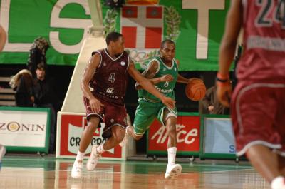 TREVISO 15 01 2008CHAMPIONS LEAGUE  2007-2008 BENETTON BASKET - DRAGONS