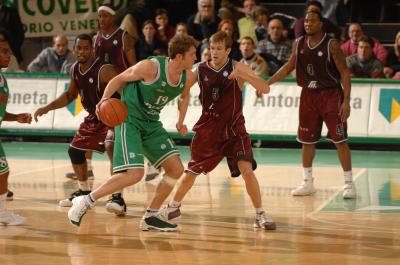 TREVISO 15 01 2008CHAMPIONS LEAGUE  2007-2008 BENETTON BASKET - DRAGONS