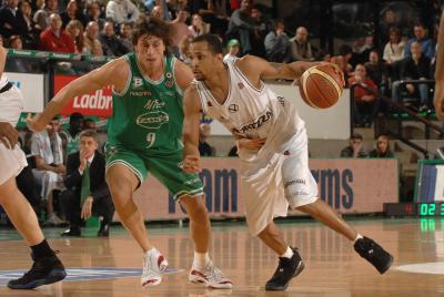 TREVISO 03 02 2008 LBA, CAMPIONATO 2007-2008 BENETTON BASKET - LA FORTEZZA VIRTUS BOLOGNA