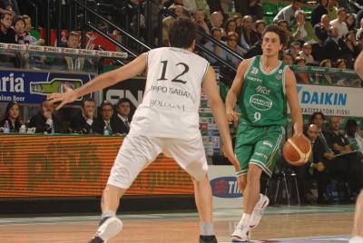 TREVISO 03 02 2008 LBA, CAMPIONATO 2007-2008 BENETTON BASKET - LA FORTEZZA VIRTUS BOLOGNA