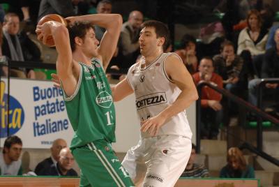 TREVISO 03 02 2008 LBA, CAMPIONATO 2007-2008 BENETTON BASKET - LA FORTEZZA VIRTUS BOLOGNA