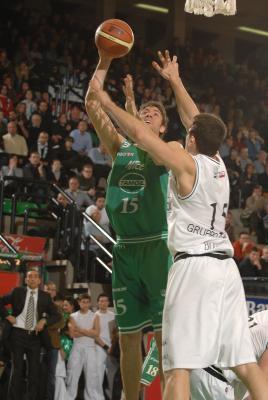 TREVISO 03 02 2008 LBA, CAMPIONATO 2007-2008 BENETTON BASKET - LA FORTEZZA VIRTUS BOLOGNA