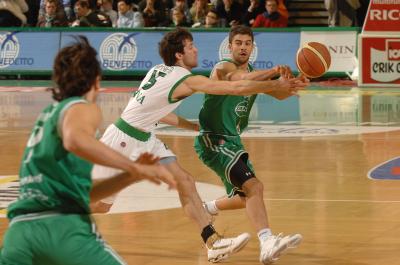 TREVISO 22 03 2008 LBA, CAMPIONATO 2007-2008 BENETTON BASKET - MONTEPASCHI SIENA