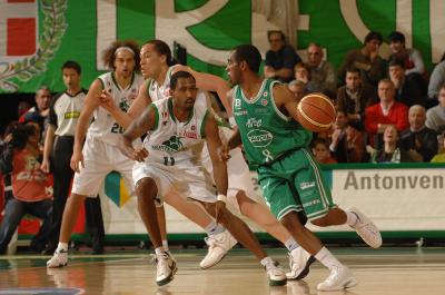 TREVISO 22 03 2008 LBA, CAMPIONATO 2007-2008 BENETTON BASKET - MONTEPASCHI SIENA