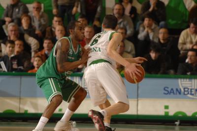 TREVISO 22 03 2008 LBA, CAMPIONATO 2007-2008 BENETTON BASKET - MONTEPASCHI SIENA