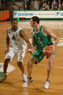 TREVISO 22 03 2008 LBA, CAMPIONATO 2007-2008 BENETTON BASKET - MONTEPASCHI SIENA