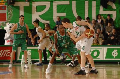 TREVISO 22 03 2008 LBA, CAMPIONATO 2007-2008 BENETTON BASKET - MONTEPASCHI SIENA