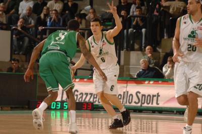 TREVISO 22 03 2008 LBA, CAMPIONATO 2007-2008 BENETTON BASKET - MONTEPASCHI SIENA