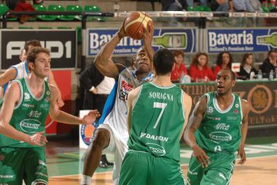 TREVISO 30 03 2008 LBA, CAMPIONATO 2007-2008 BENETTON BASKET - NAPOLI