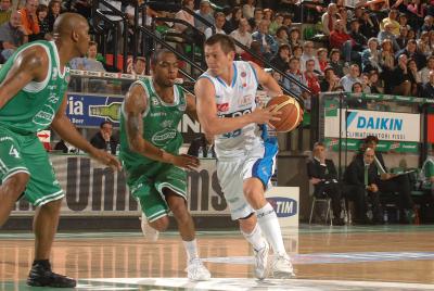 TREVISO 30 03 2008 LBA, CAMPIONATO 2007-2008 BENETTON BASKET - NAPOLI