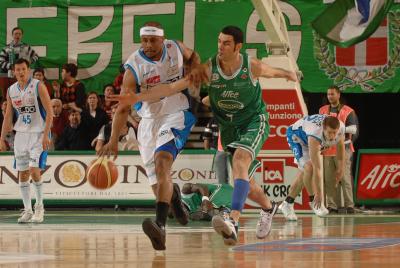 TREVISO 30 03 2008 LBA, CAMPIONATO 2007-2008 BENETTON BASKET - NAPOLI