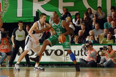 TREVISO 14 04 2008 LBA, CAMPIONATO 2007-2008 BENETTON BASKET - FORTITUDO BOLOGNA