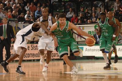 TREVISO 14 04 2008 LBA, CAMPIONATO 2007-2008 BENETTON BASKET - FORTITUDO BOLOGNA
