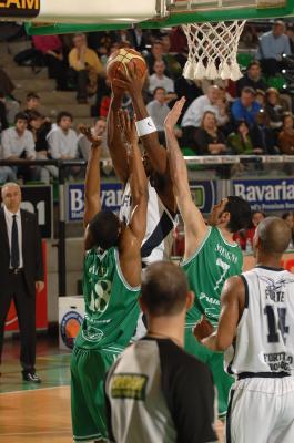 TREVISO 14 04 2008 LBA, CAMPIONATO 2007-2008 BENETTON BASKET - FORTITUDO BOLOGNA