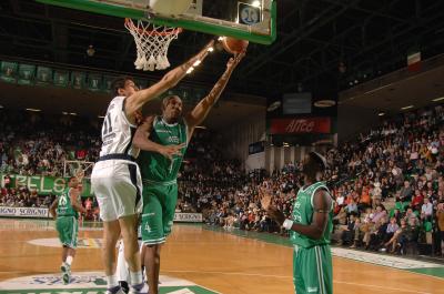 TREVISO 14 04 2008 LBA, CAMPIONATO 2007-2008 BENETTON BASKET - FORTITUDO BOLOGNA
