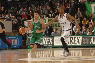 TREVISO 14 04 2008 LBA, CAMPIONATO 2007-2008 BENETTON BASKET - FORTITUDO BOLOGNA